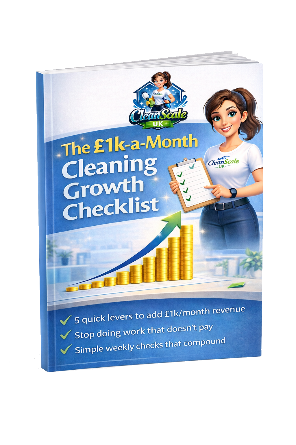 The £1k-a-Month Cleaning Growth Checklist (UK)
